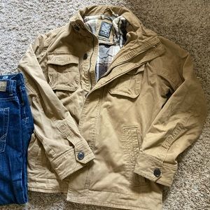 Lined Khaki jacket